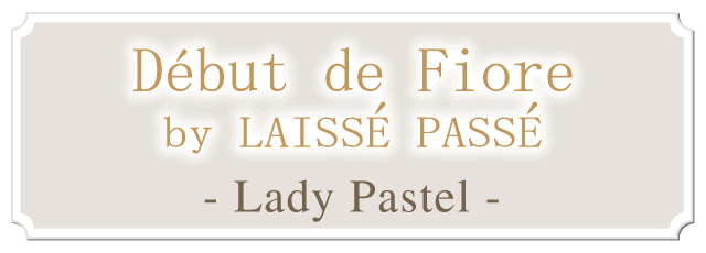 Lady Pastel Debut De Fiore By Laisse Passe ブランドきせかえ壁紙専門サイト Cmn Detail Lwp Set