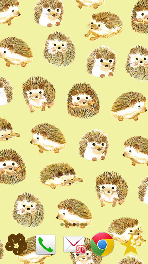 Happy Hedgehog 幸せのハリネズミ Liveux詳細ページ Pavish Pattern Cmn Detail Lux Set V02