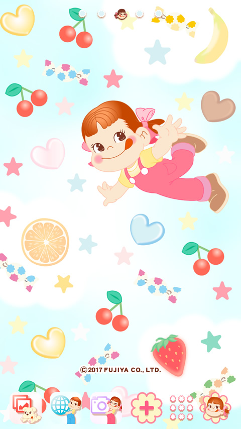 Pastelペコちゃん きせかえタッチ詳細ページ ペコちゃん Cmn Detail Ktouch Set V02 923 Pastelペコちゃん きせかえタッチ詳細ページ ペコちゃん Cmn Detail Ktouch Set V02 923