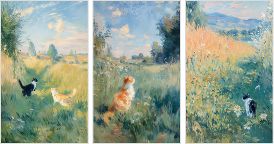 草原に包まれて